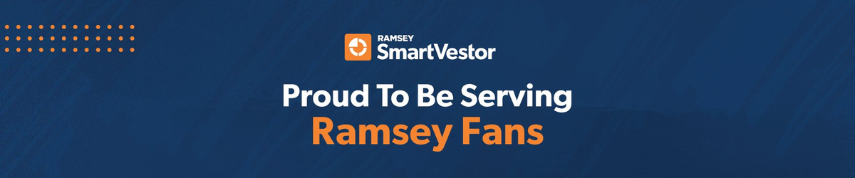 Proud To Be Serving Ramsey Fans  -  Ramsey SmartVestor